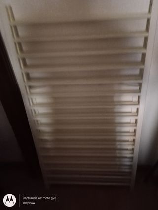Cuna bebé madera blanca