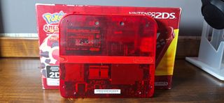 Nintendo 2DS Roja - Edición Groudon Omega Rubí