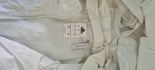Chubasquero Adidas Real Madrid blanco