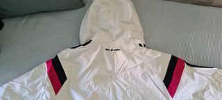 Chubasquero Adidas Real Madrid blanco