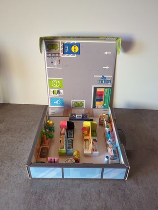 Mini Lidl - Caja cartón