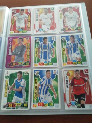 Cartas fútbol LaLiga 18-19-20