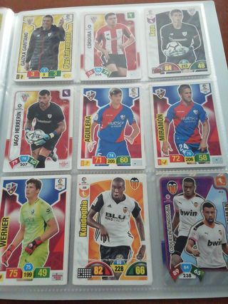 Cartas fútbol LaLiga 18-19-20