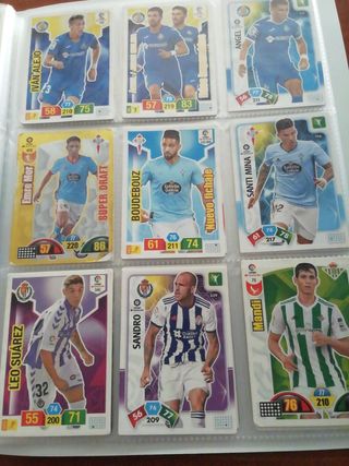 Cartas fútbol LaLiga 18-19-20