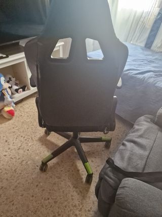 Silla Gaming - Negra y Verde