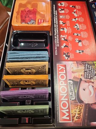 Monopoly Tramposo. Como nuevo. Utilizado dos veces