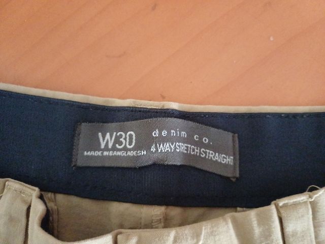 Shorts chinos Primark beige talla M