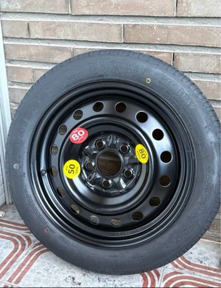 Rueda repuesto
120/80 R16 97M
Hyundai Kona/Tucson