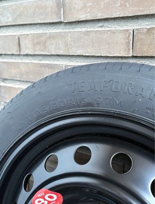 Rueda repuesto
120/80 R16 97M
Hyundai Kona/Tucson