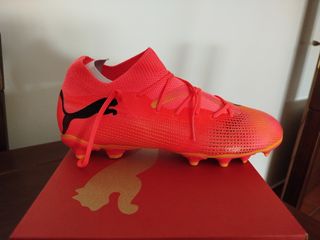 Botas Puma Fútbol - Rojas y Naranjas