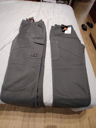 Pantalones trabajo Gris