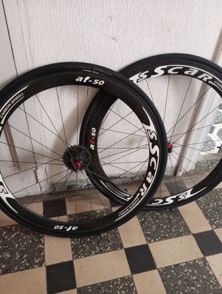 Ruedas carbono SSCAR af-50