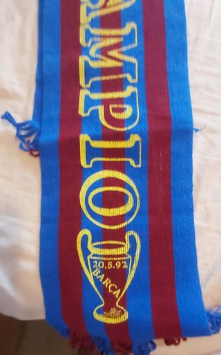 Bufanda FC Barcelona -copa del 92