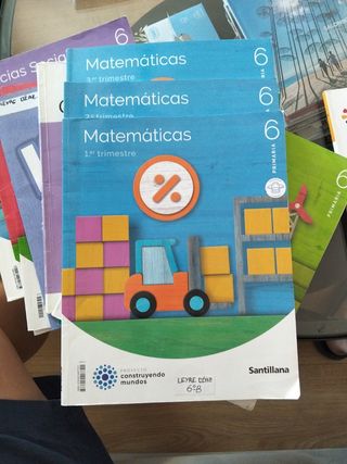 MATEMATICAS MOCHILA LIGERA 6 PRIMARIA CONSTRUYE...