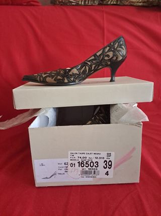 Zapatos tacón mujer talla 39