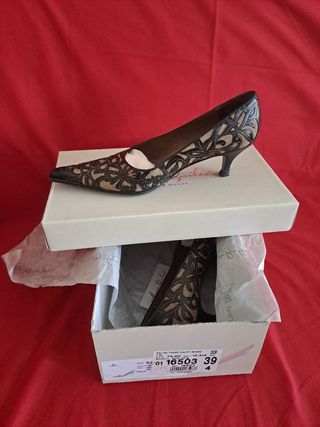 Zapatos tacón mujer talla 39