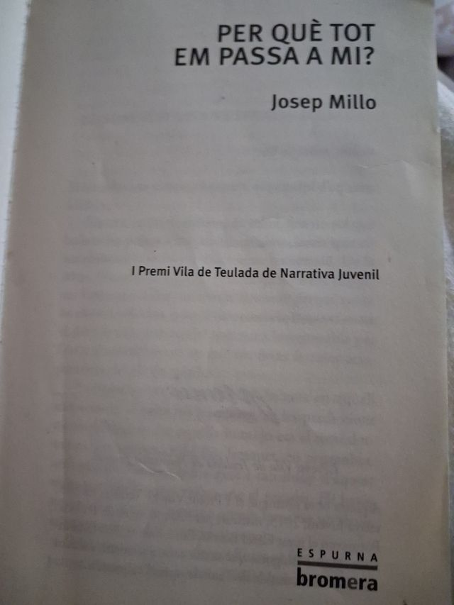 Per què tot em passa a mi?