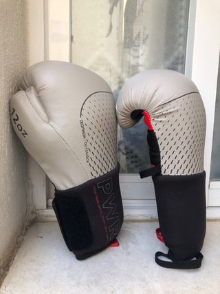 Guantes boxeo Decathlon PWR