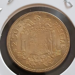 Moneda 2,5 pts Franco 1956