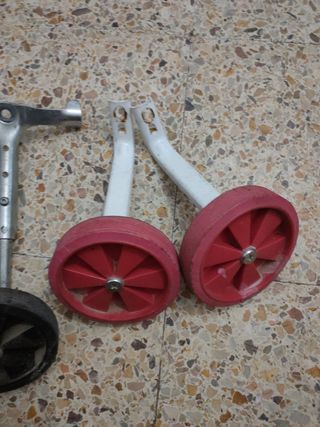 Ruedas estabilizadoras niños ai dos tipos 