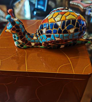 Caracol mosaico: Figura decorativa