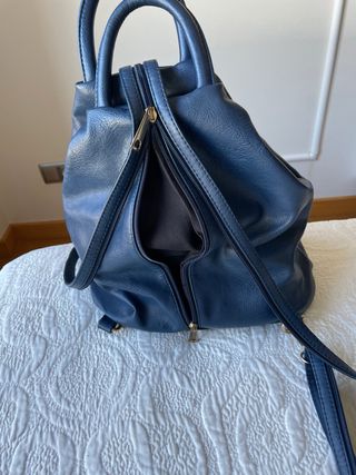 Mochila Bolso Azul