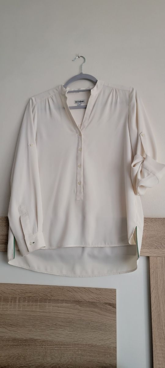 Blusa El Corte Inglés beige- S