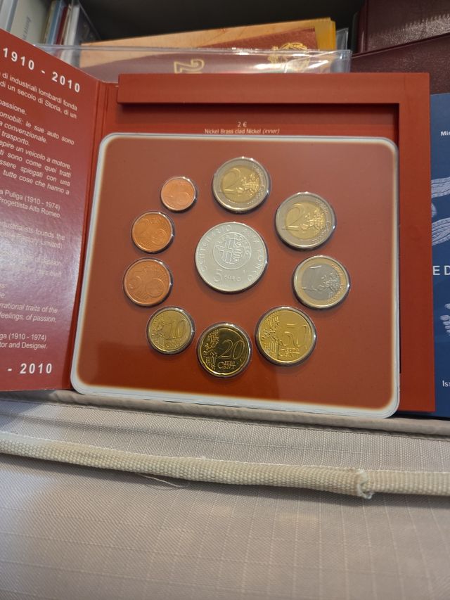 Monete Alfa Romeo 2010