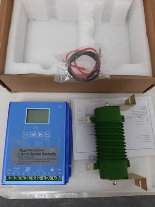 Controlador híbrido solar-eólico MPPT