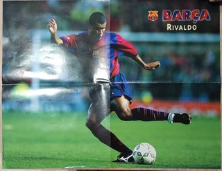 Póster Rivaldo Barça
