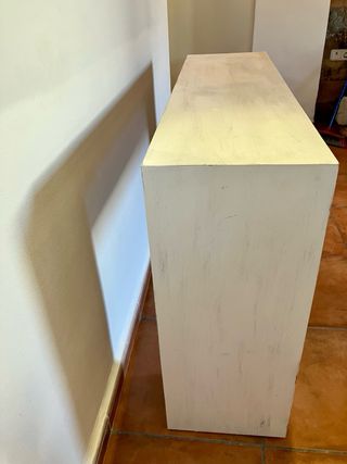 Recibidor blanco (roble natural)