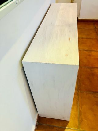 Recibidor blanco (roble natural)