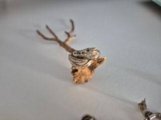 Joyas plata: pendientes & anillo