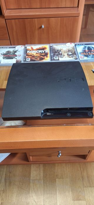 PS3 (PlayStation 3) - 8 juegos, 3 mandos