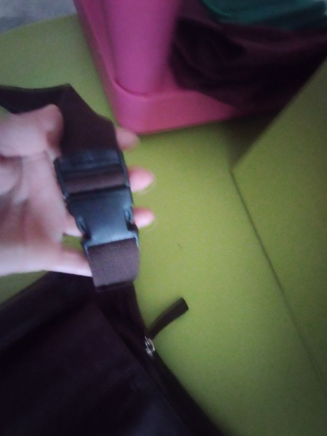 Bandolera Bolso Marrón Piel