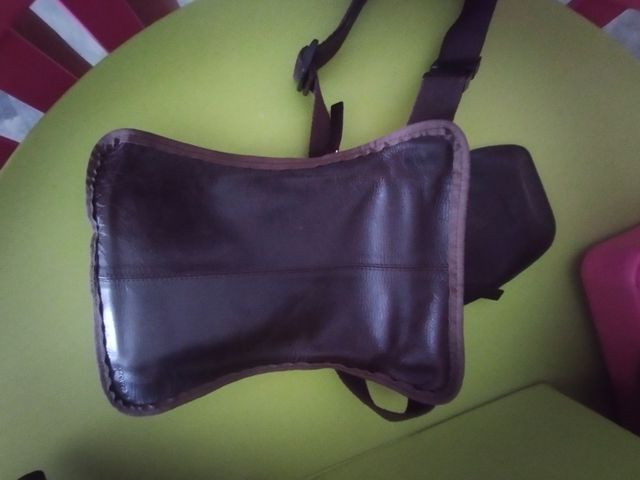 Bandolera Bolso Marrón Piel