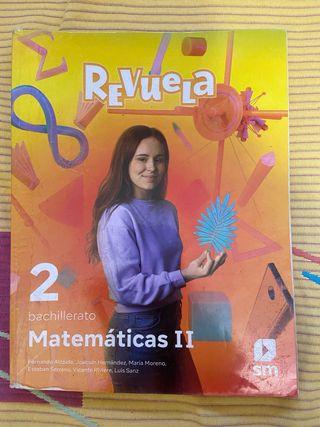 Libro Matematicas II 2 Bachillerato Revuela