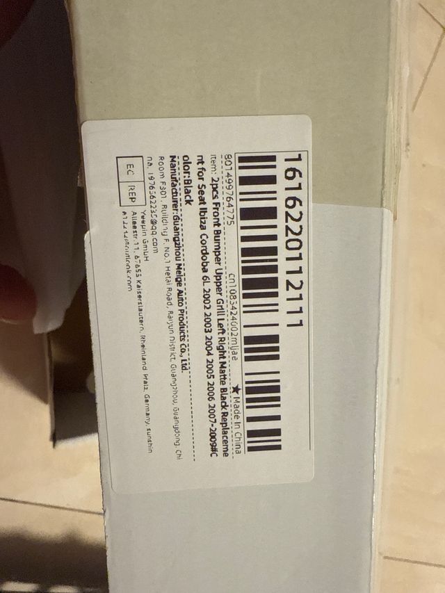 Rejillas SEAT Ibiza '02-'07