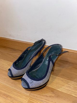 Tacones azules 