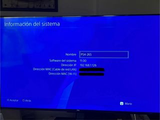 PlayStation 4 versión 11.0 