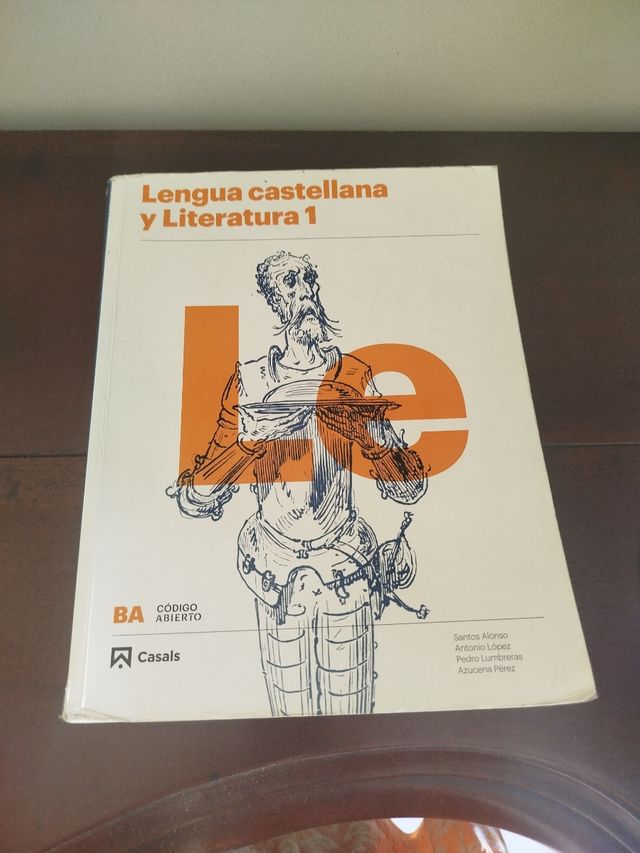 Lengua castellana y Literatura 1BA 2019