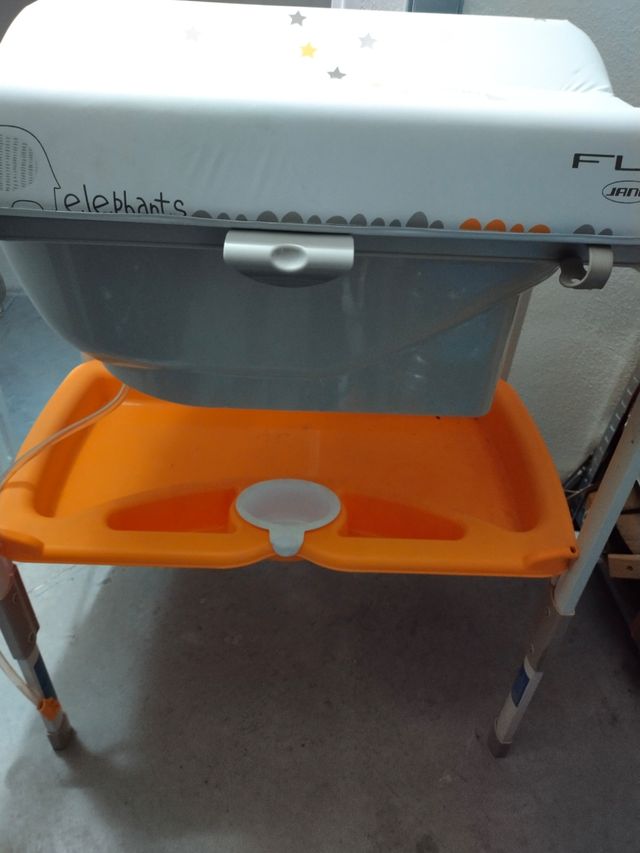 Bañera-cambiador Jane Flip Elefantes