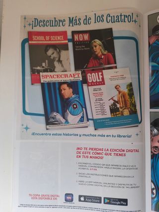 Edición Especial Cómics los 4 fantást