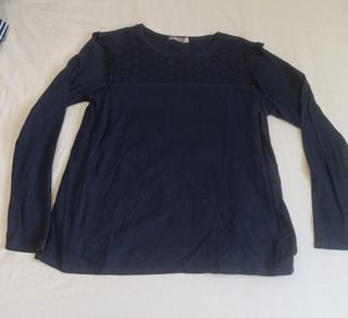 Camiseta premamá manga larga