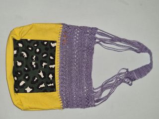 Bolso crochet artesanal. Modelo exclusivo.