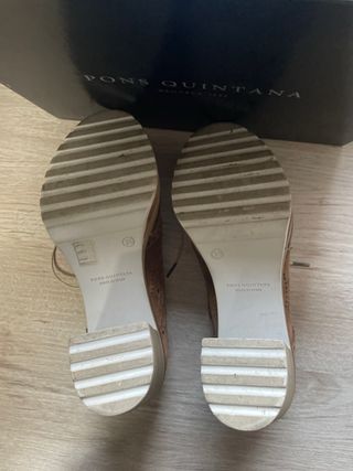 Tacones Pons Quintana Marrón
