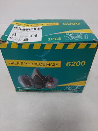 Máscara media cara reutilizable 6200
