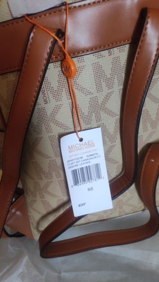 Zaino Michael Kors beige/marrone