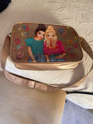 Bolso TopModel niña - dorado