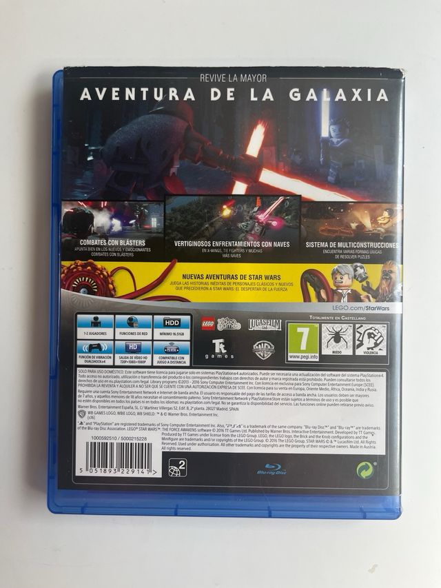 Juego ps4: Lego Star Wars
